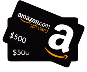 Giveaway $500 Amazon Gift Card 2022