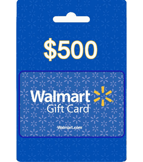 Get $500 to Spend at Walmart