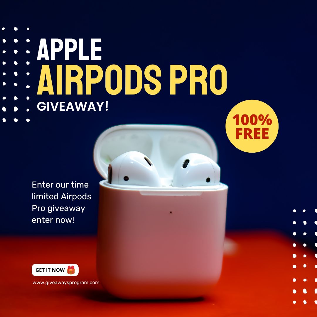 New Airpods Pro Giveaway